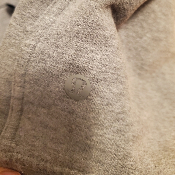 Lululemon All Yours Hoodie *Fleece. Heathered grey. Size 8. - Picture 10 of 16